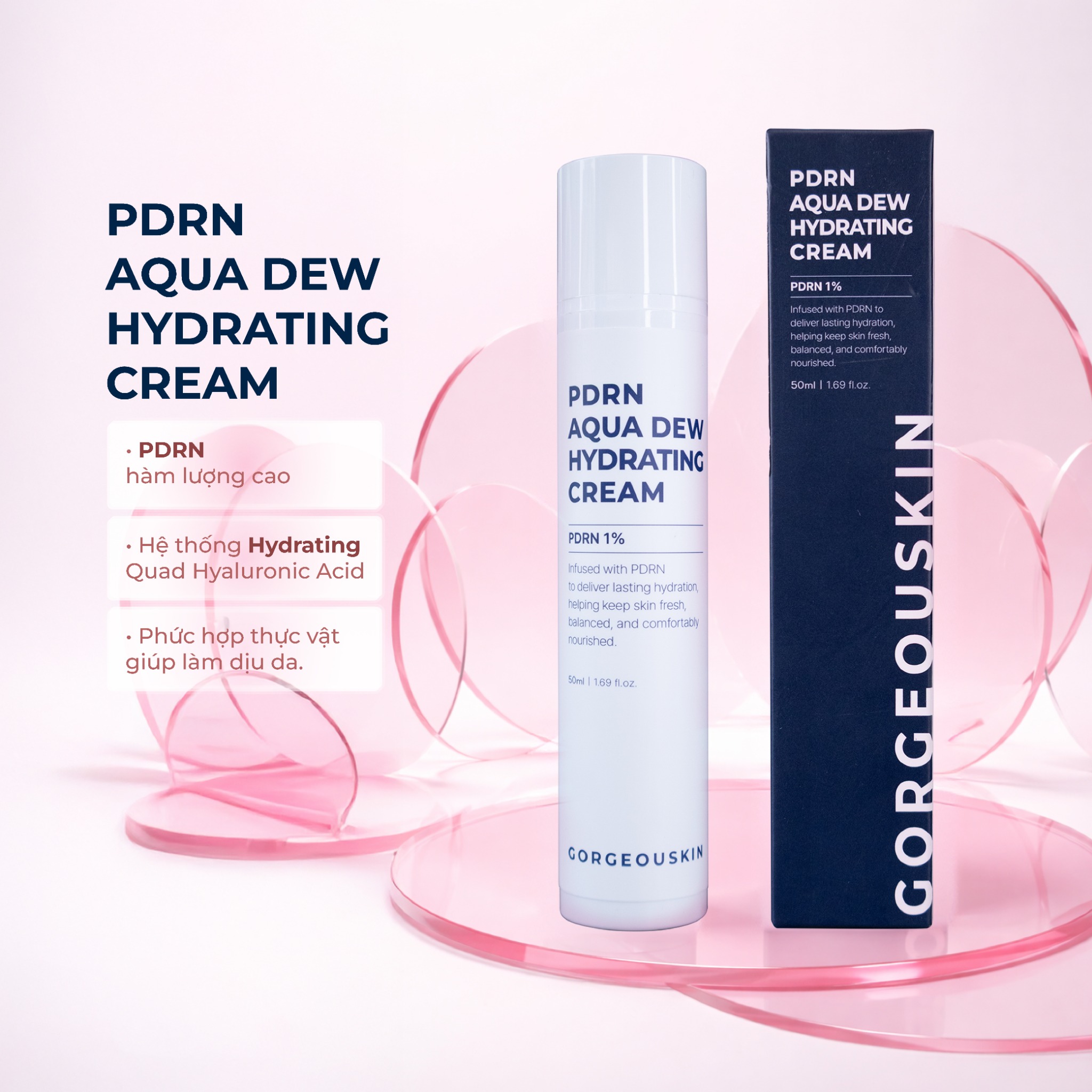 PDRN Aqua Dew Hydrating Cream